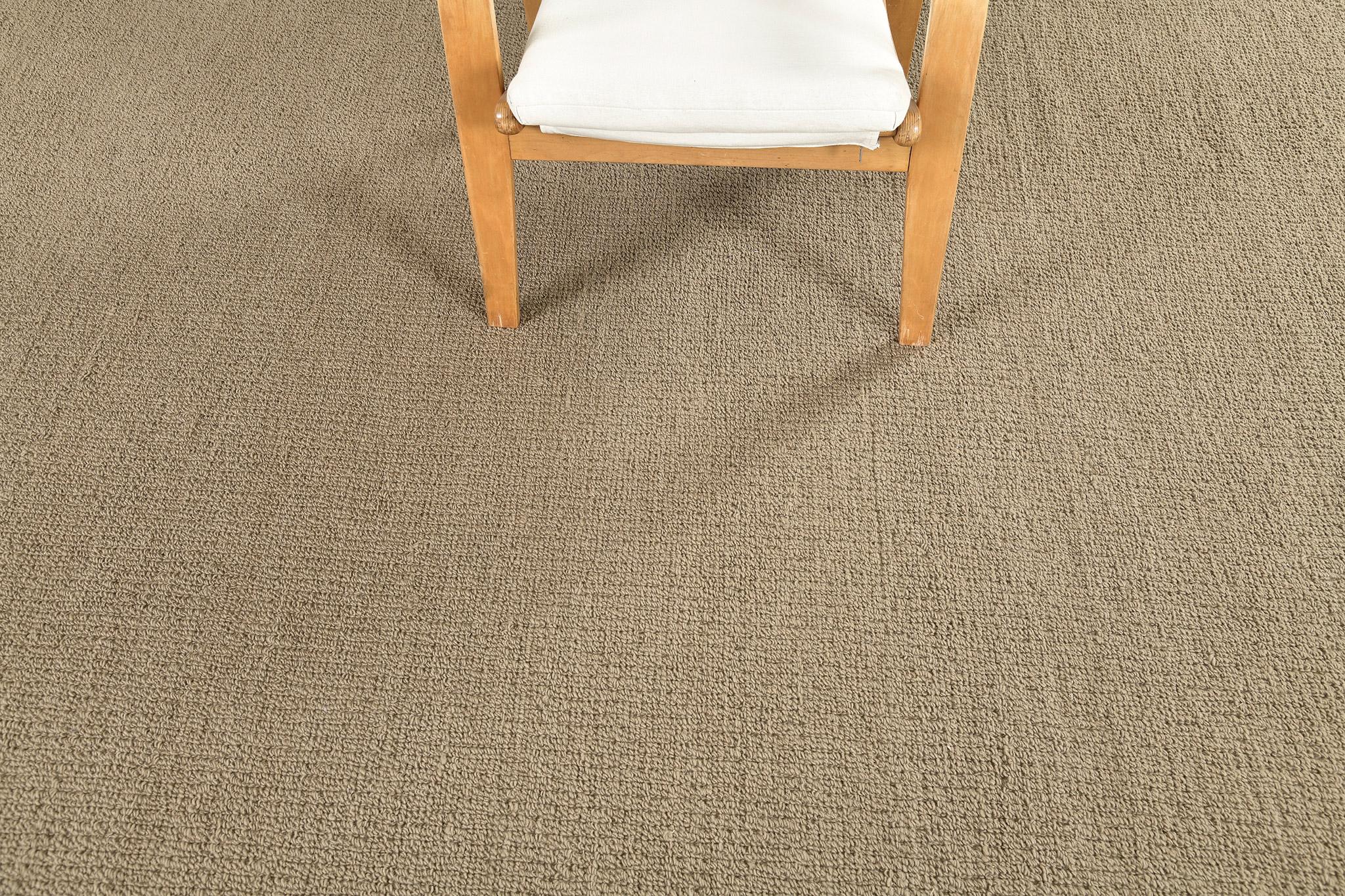 Mehraban Sand Flatweave, Loam Collection In New Condition For Sale In WEST HOLLYWOOD, CA