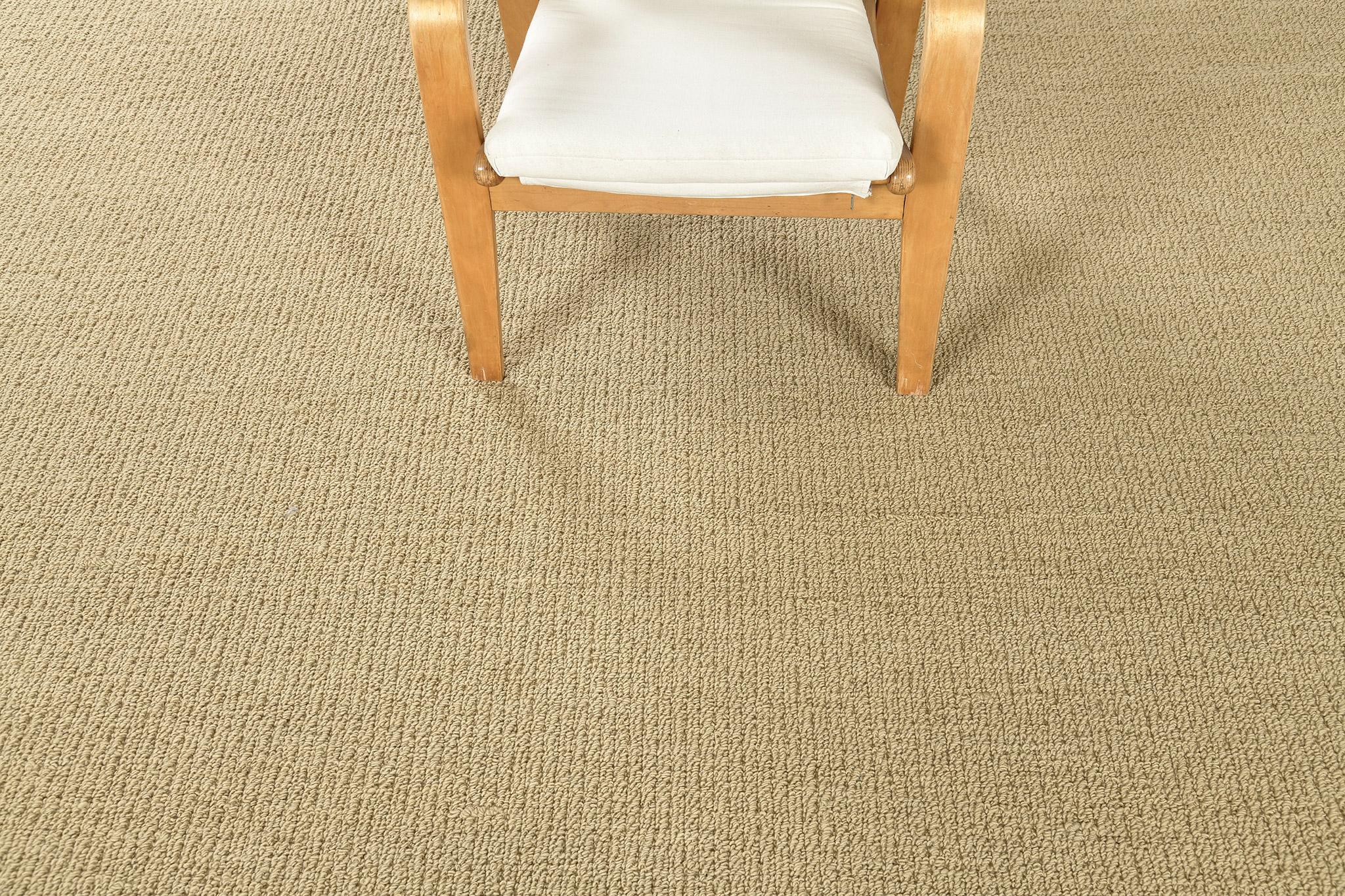 Wool Mehraban Sand Flatweave, Loam Collection For Sale