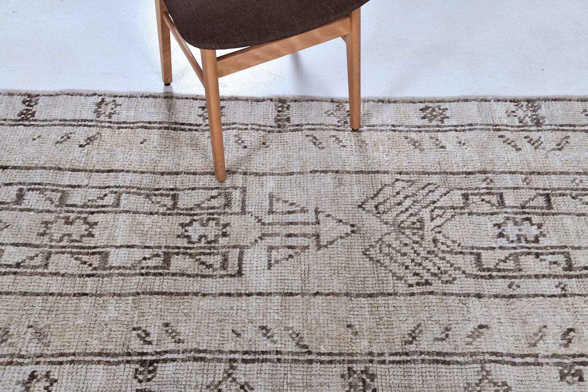 Hand-Knotted Mehraban Sarandaze Runner, Domicile Collection For Sale