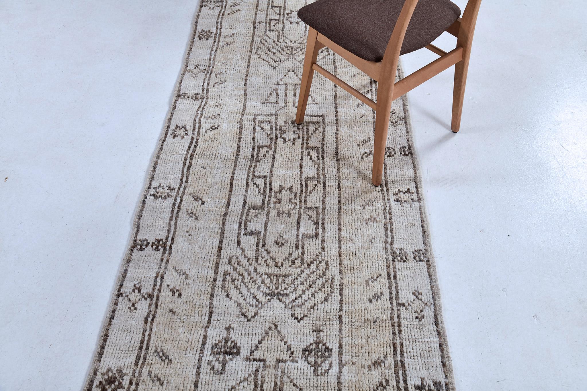 Contemporary Mehraban Sarandaze Runner, Domicile Collection For Sale