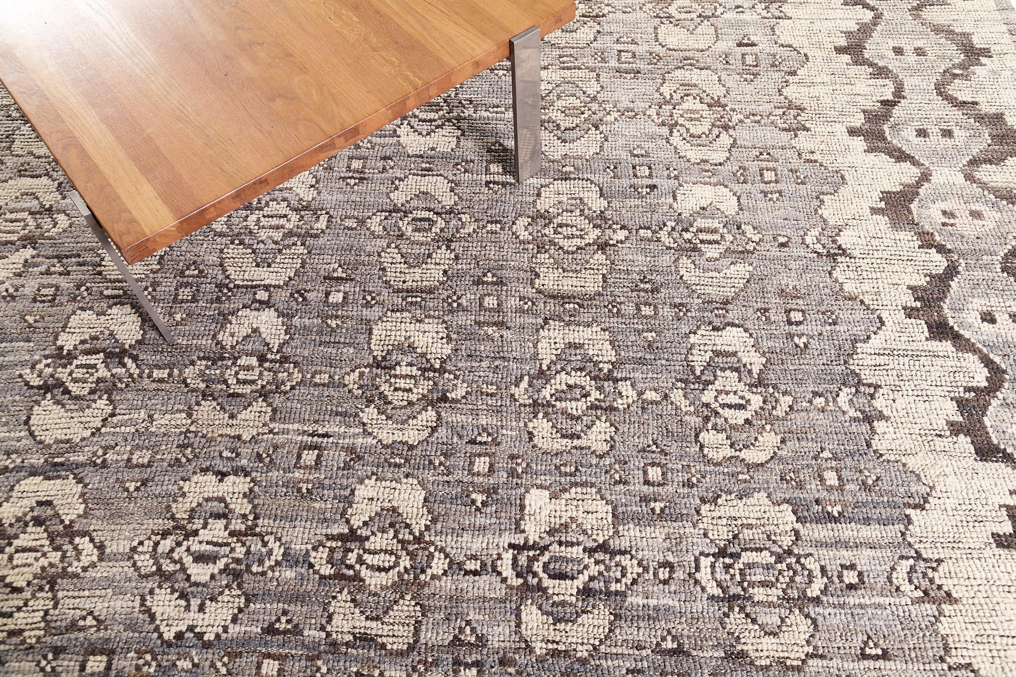 Hand-Knotted Mehraban Sarkoy, Domicile Collection For Sale