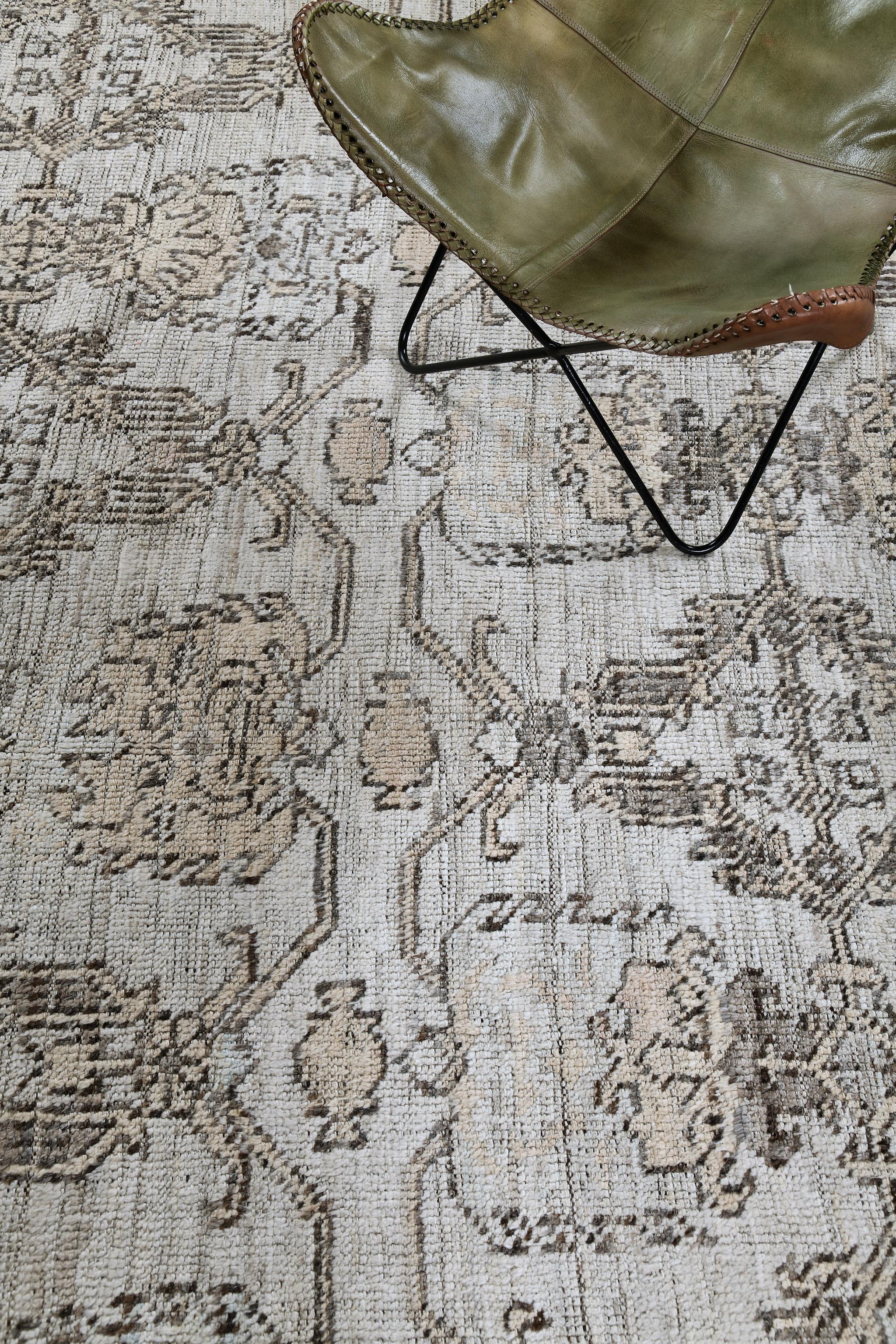 Noué à la main Mehraban Setareh, collection Domicile en vente