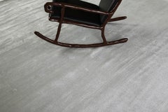 Mehraban Solid Design Bamboo Silk Rug Dara