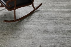 Mehraban Solid Design Bamboo Silk Rug Dara