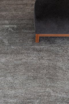 Mehraban Solid Design Bamboo Silk Rug Dara