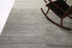 Mehraban Solid Design Bamboo Silk Rug Dara
