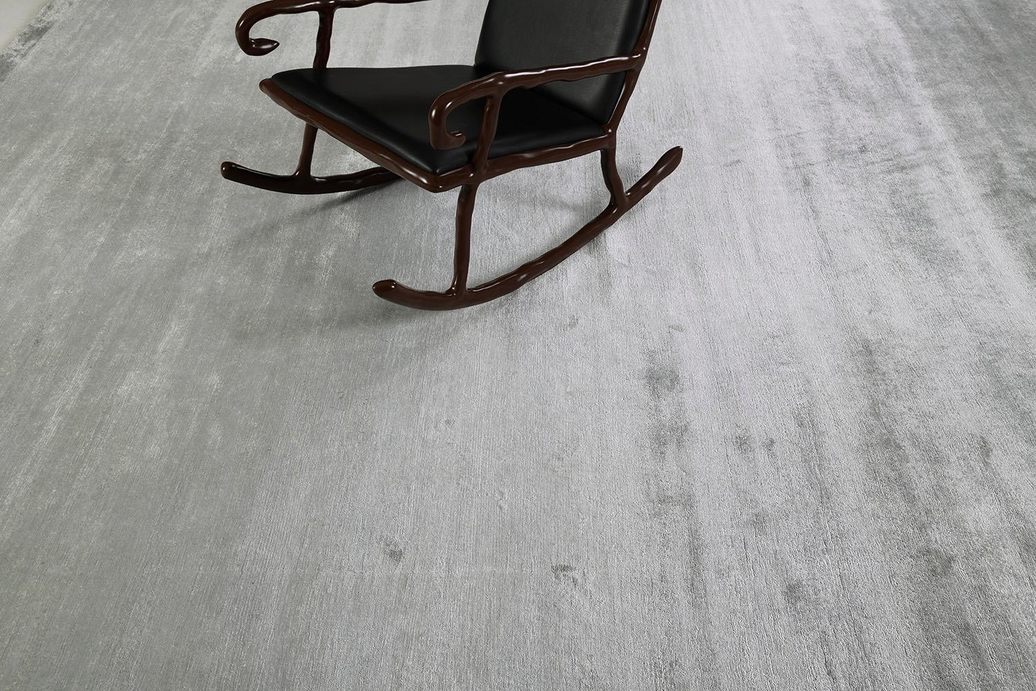 Mehraban Massivdesign Bambus Seidenteppich Dara (Indisch) im Angebot