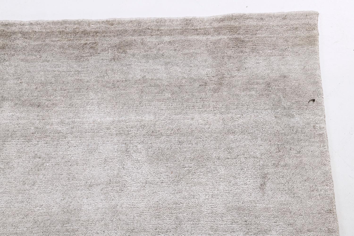 Mehraban Massivdesign Bambus Seidenteppich Dara (Indisch) im Angebot