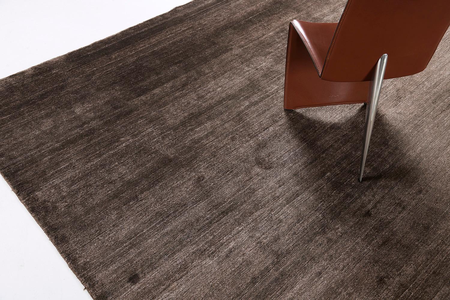 Mehraban Massivdesign Bambus Seidenteppich Dara (Handgeknüpft) im Angebot