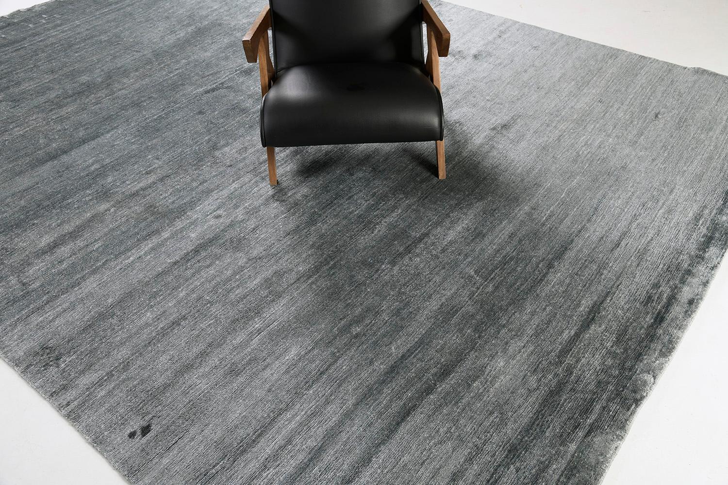Mehraban Massivdesign Bambus Seidenteppich Dara (Handgeknüpft) im Angebot