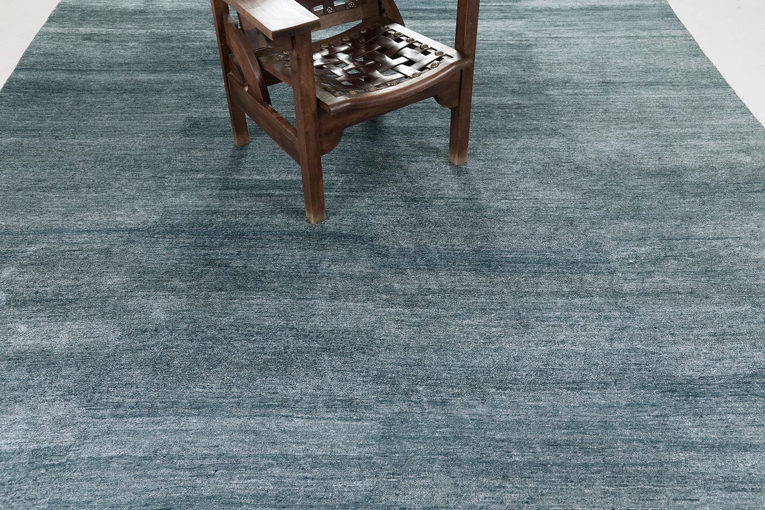 Mehraban Massivdesign Bambus Seidenteppich Dara (Handgeknüpft) im Angebot