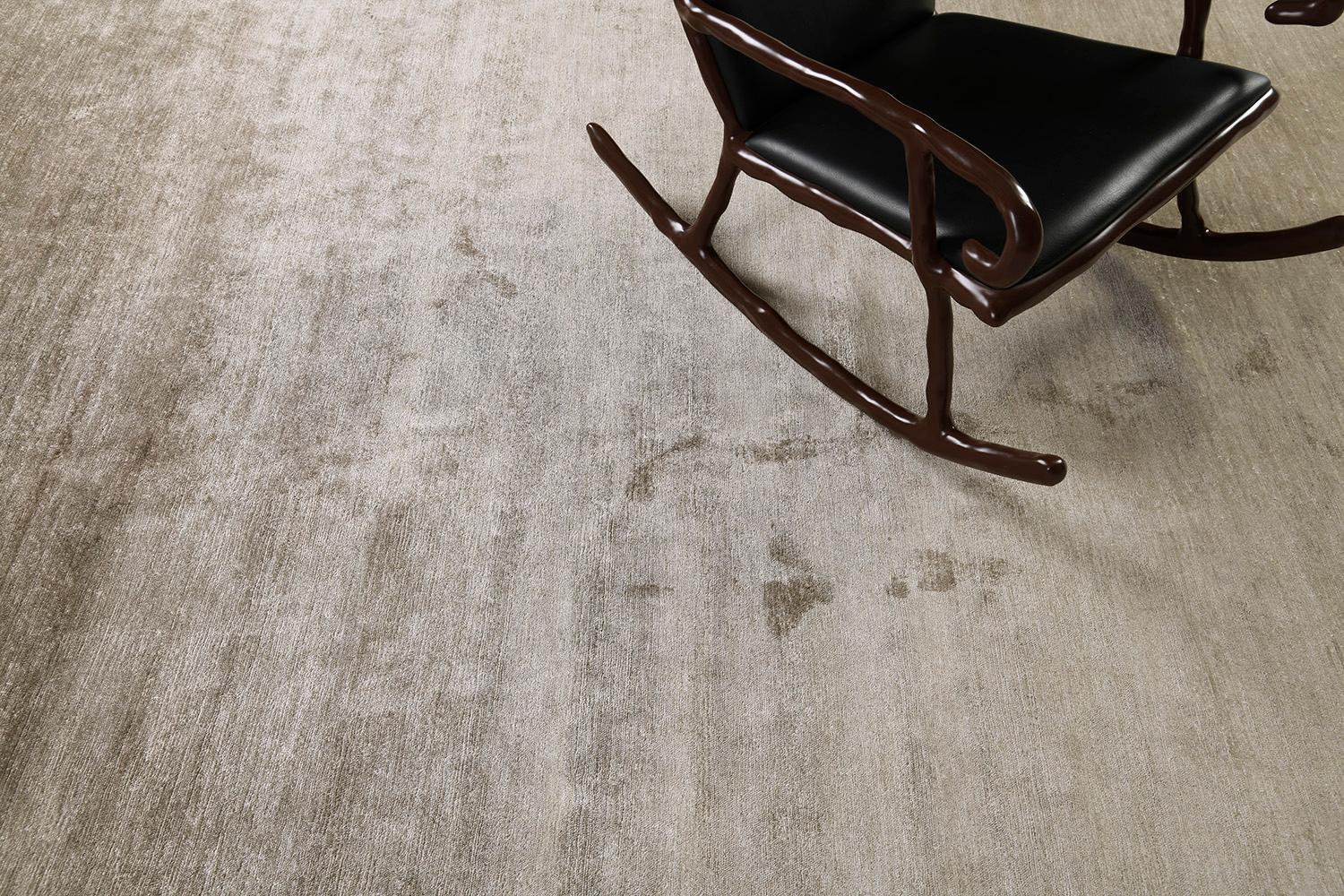 Mehraban Massivdesign Bambus Seidenteppich Dara (21. Jahrhundert und zeitgenössisch) im Angebot