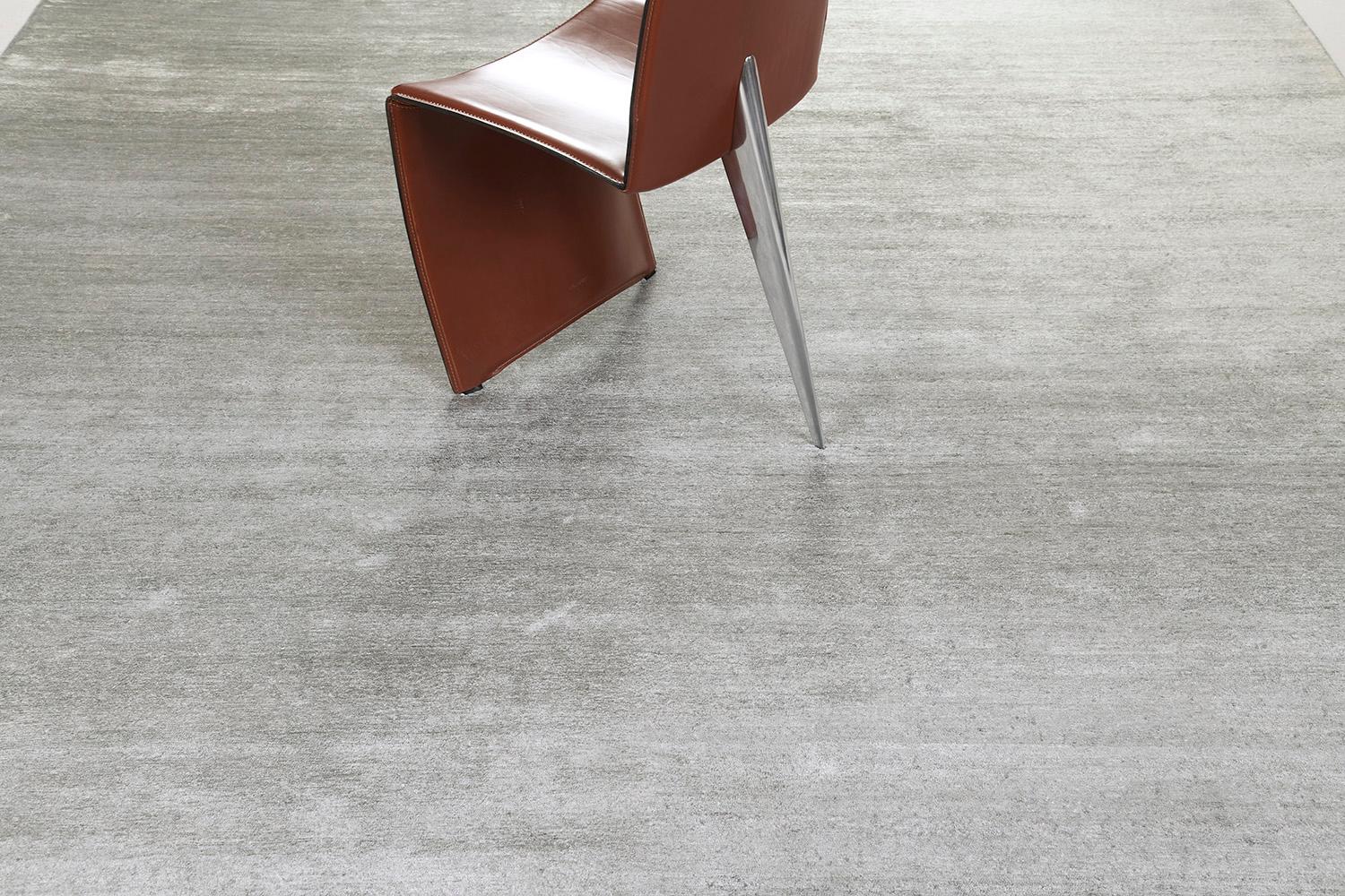 Mehraban Massivdesign Bambus Seidenteppich Dara im Angebot 1