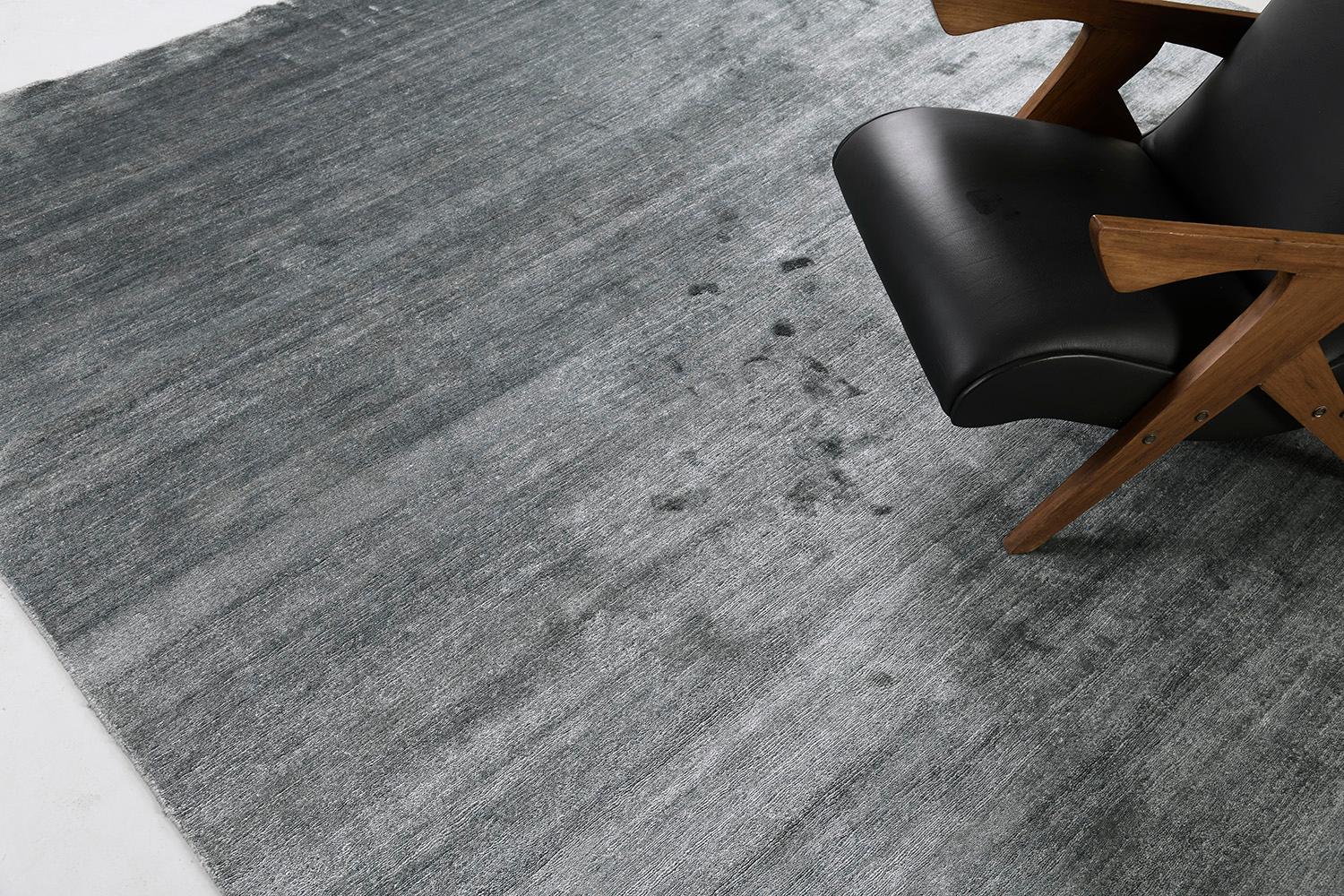 Mehraban Massivdesign Bambus Seidenteppich Dara im Angebot 1