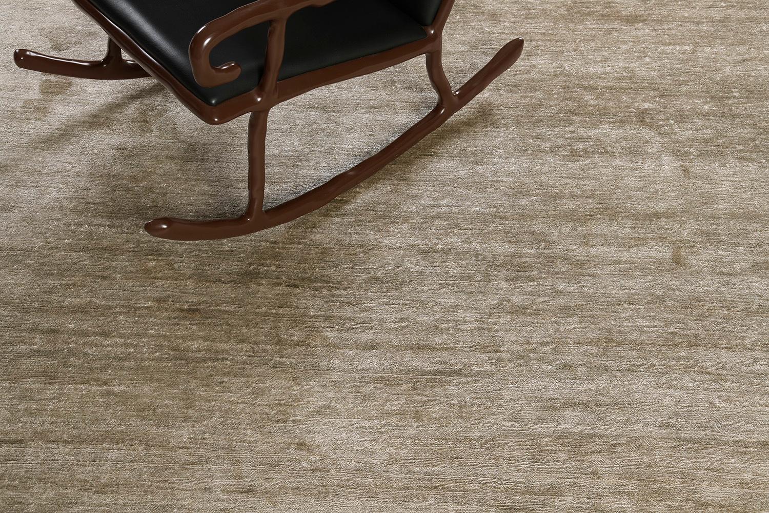Mehraban Massivdesign Bambus Seidenteppich Dara im Angebot 3