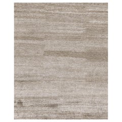 Mehraban Rugs in seta di bambù dal design solido Dara