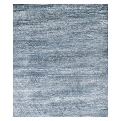 Mehraban Solid Design Bamboo Silk Rug Dara