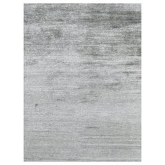 Mehraban Solid Design Bamboo Silk Rug Dara