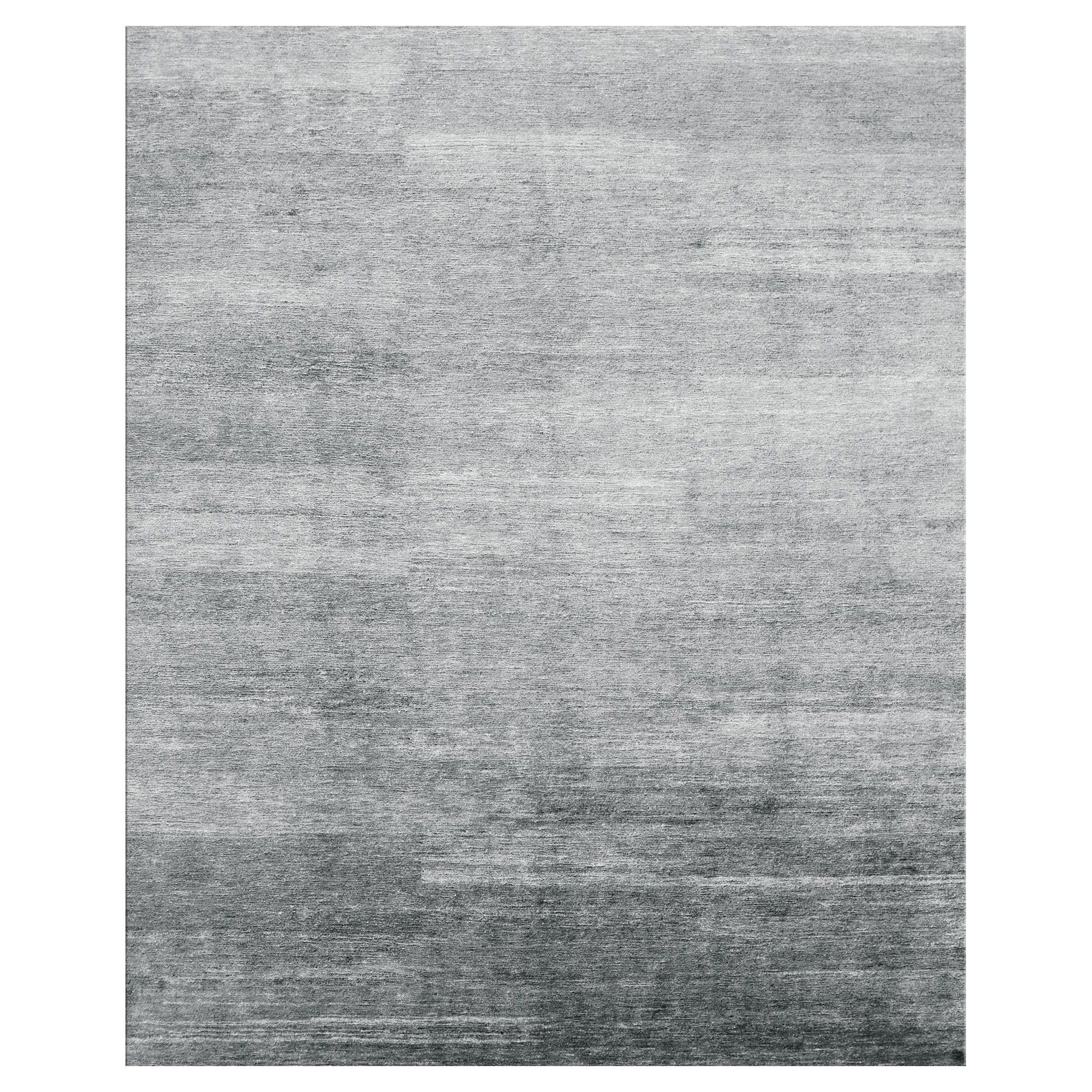 Mehraban Rugs in seta di bambù dal design solido Dara