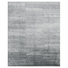 Tapis en soie de bambou Mehraban Solid Design Dara