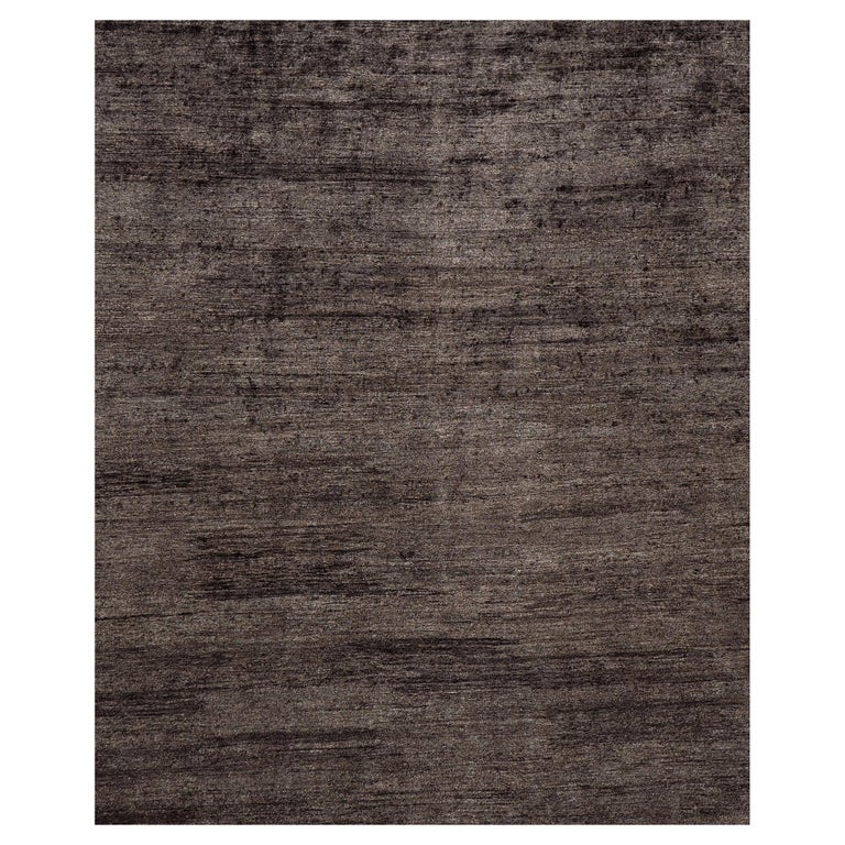 Mehraban Bambus-Seidenteppich Dara mit massivem Design im Angebot bei  1stDibs Deutschland