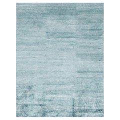 Mehraban Solid Design Bamboo Silk Rug Dara