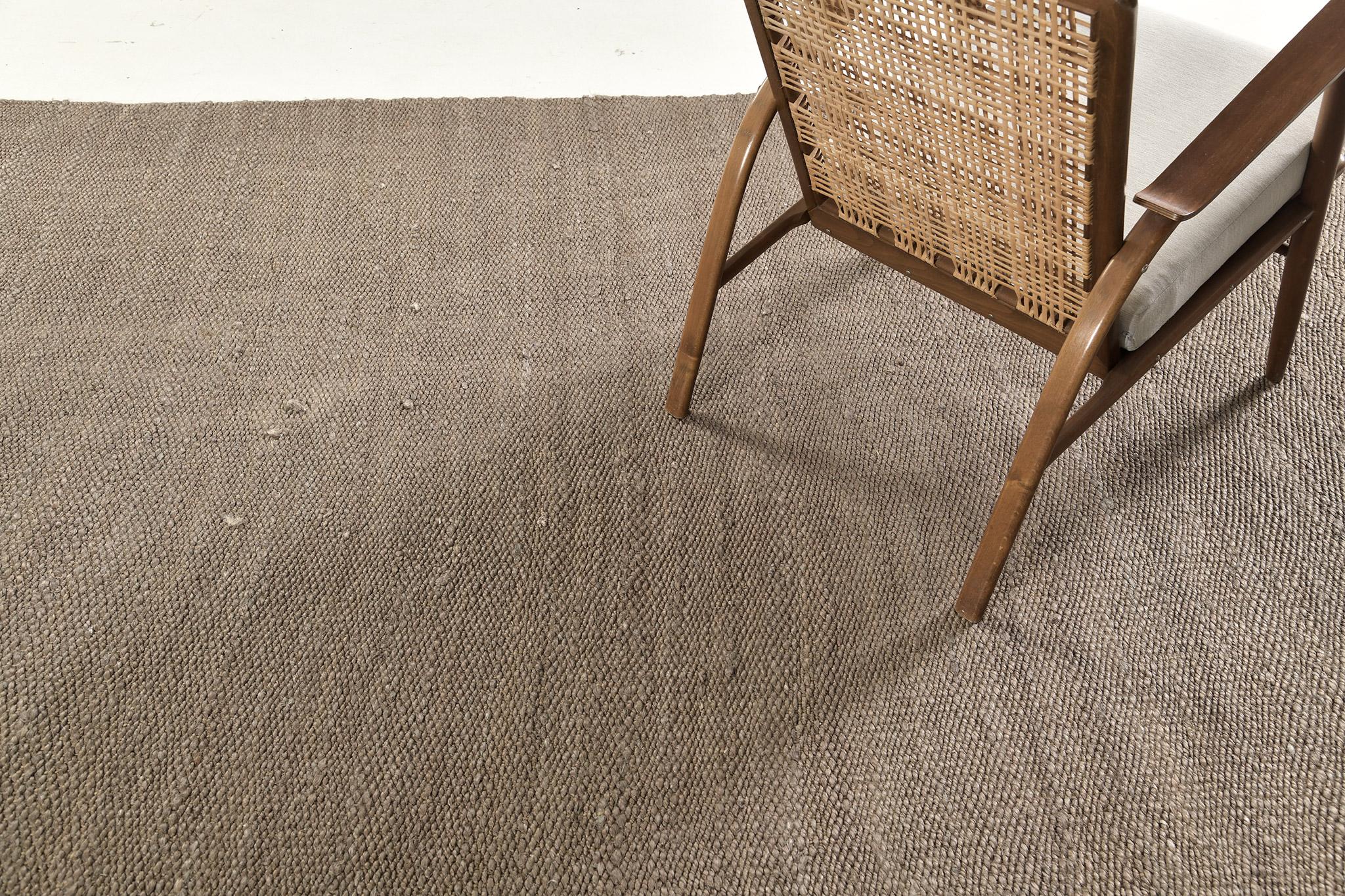 Annodato a mano Mehraban Solid Design Canapa a trama piatta in vendita