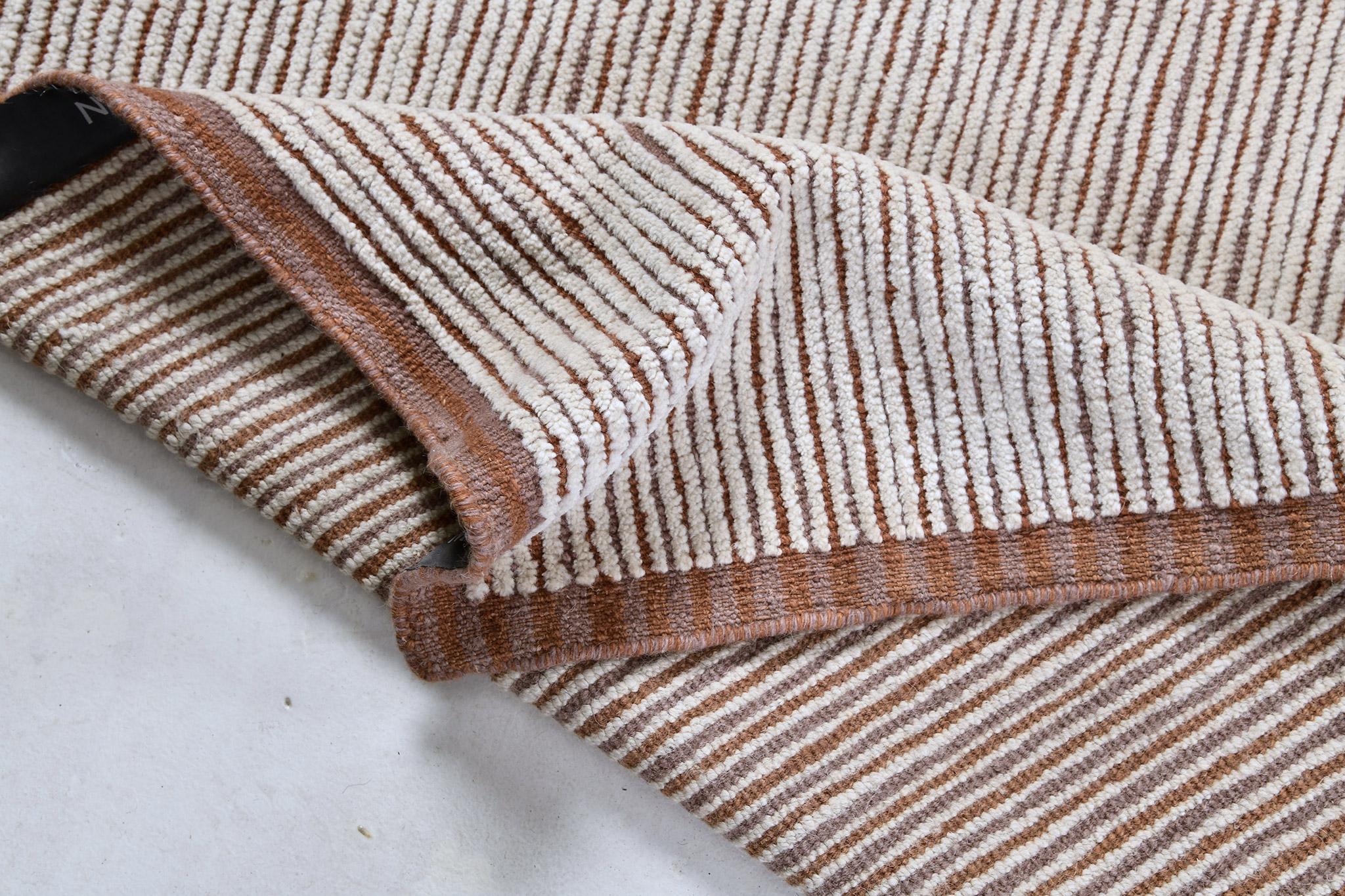 Mehraban Sólido Horizontal, Colección Estancia Anudado a mano en venta