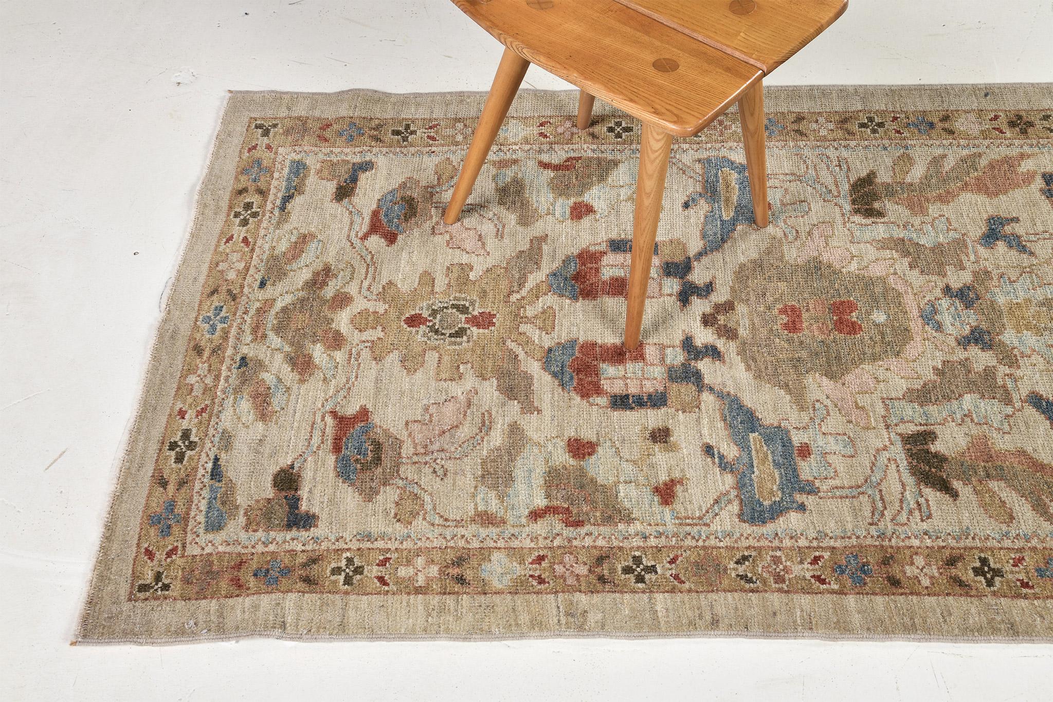 Persian Mehraban Sultanabad Runner, Sultanabad Collection For Sale