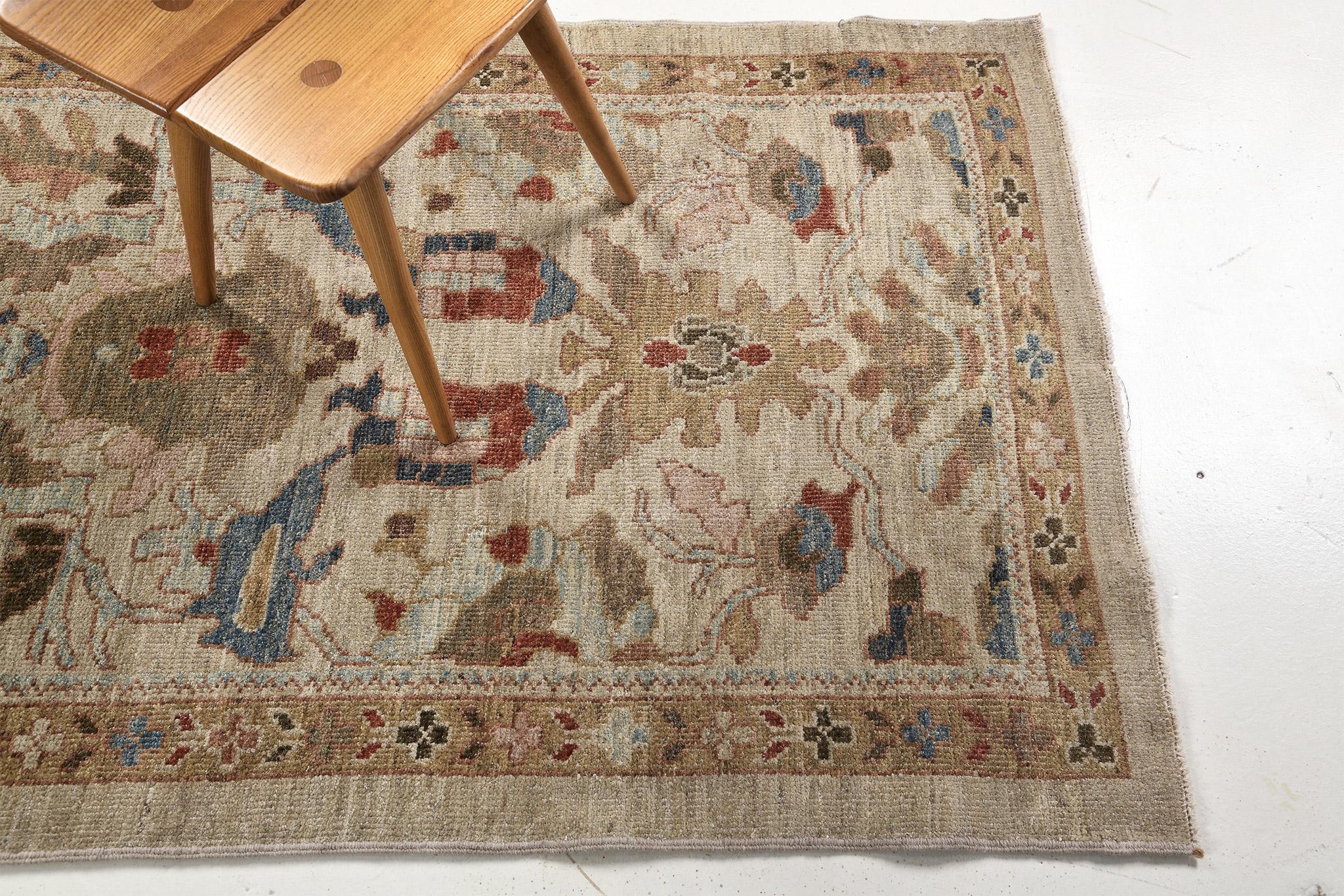 Wool Mehraban Sultanabad Runner, Sultanabad Collection For Sale