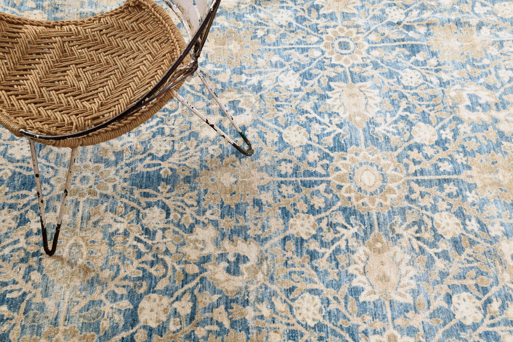 Mehraban Täbris-Revival-Teppich im Angebot 3