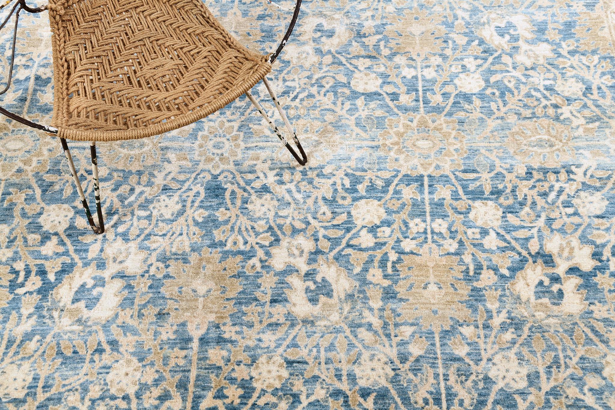 Mehraban Tabriz Revival Rug For Sale 1