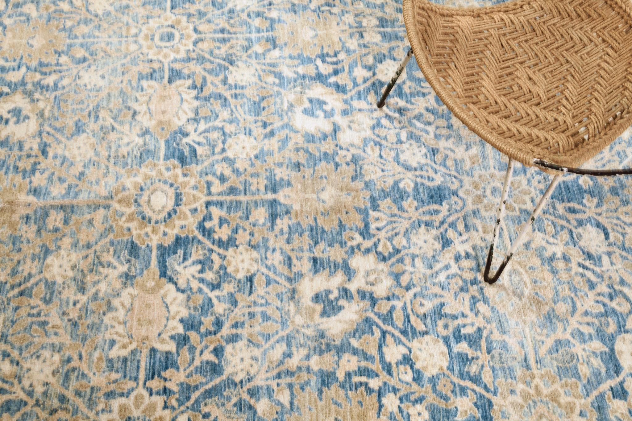 Mehraban Tabriz Revival Rug For Sale 2