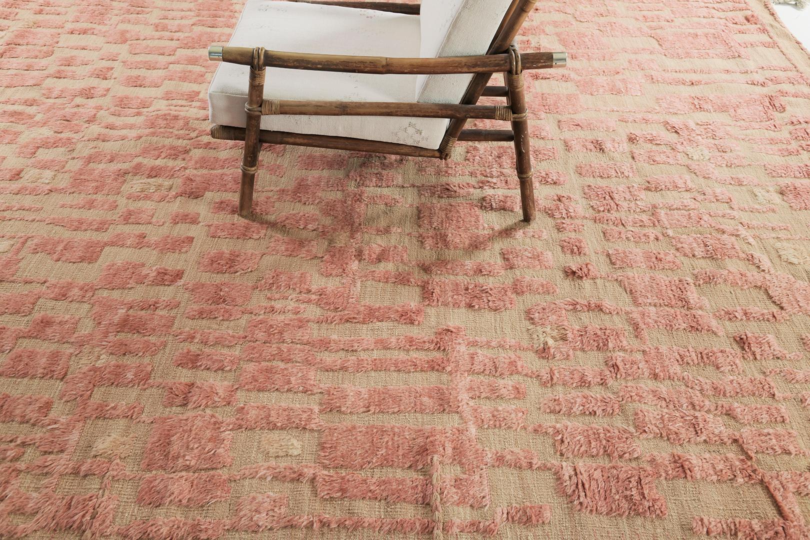 Hand-Knotted Mehraban Tfingeh, Atlas Collection For Sale