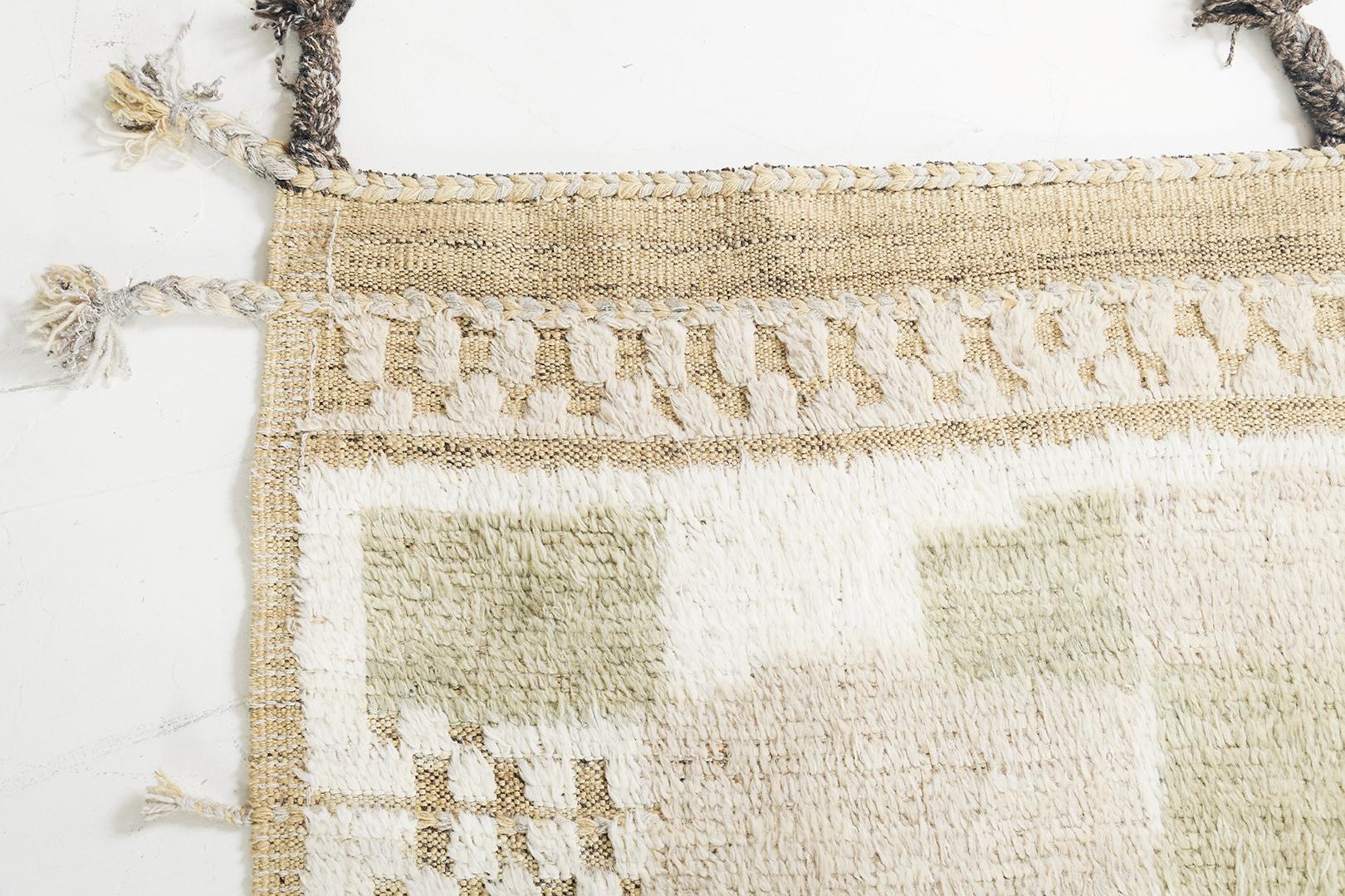 Hand-Knotted Mehraban Tladtig, Atlas Collection For Sale