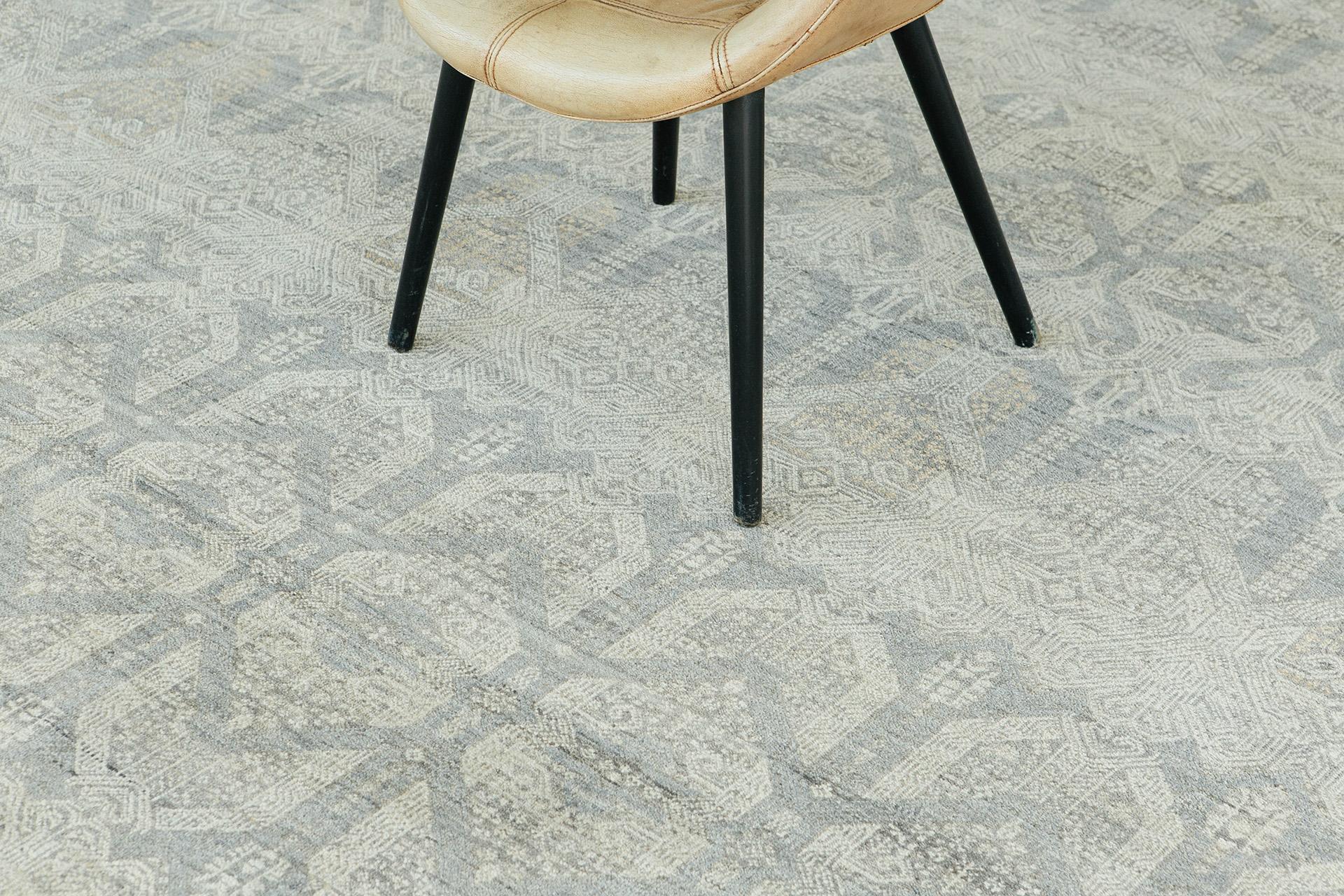 Mehraban Transitional Design Teppich Allure Dixson (Indisch) im Angebot