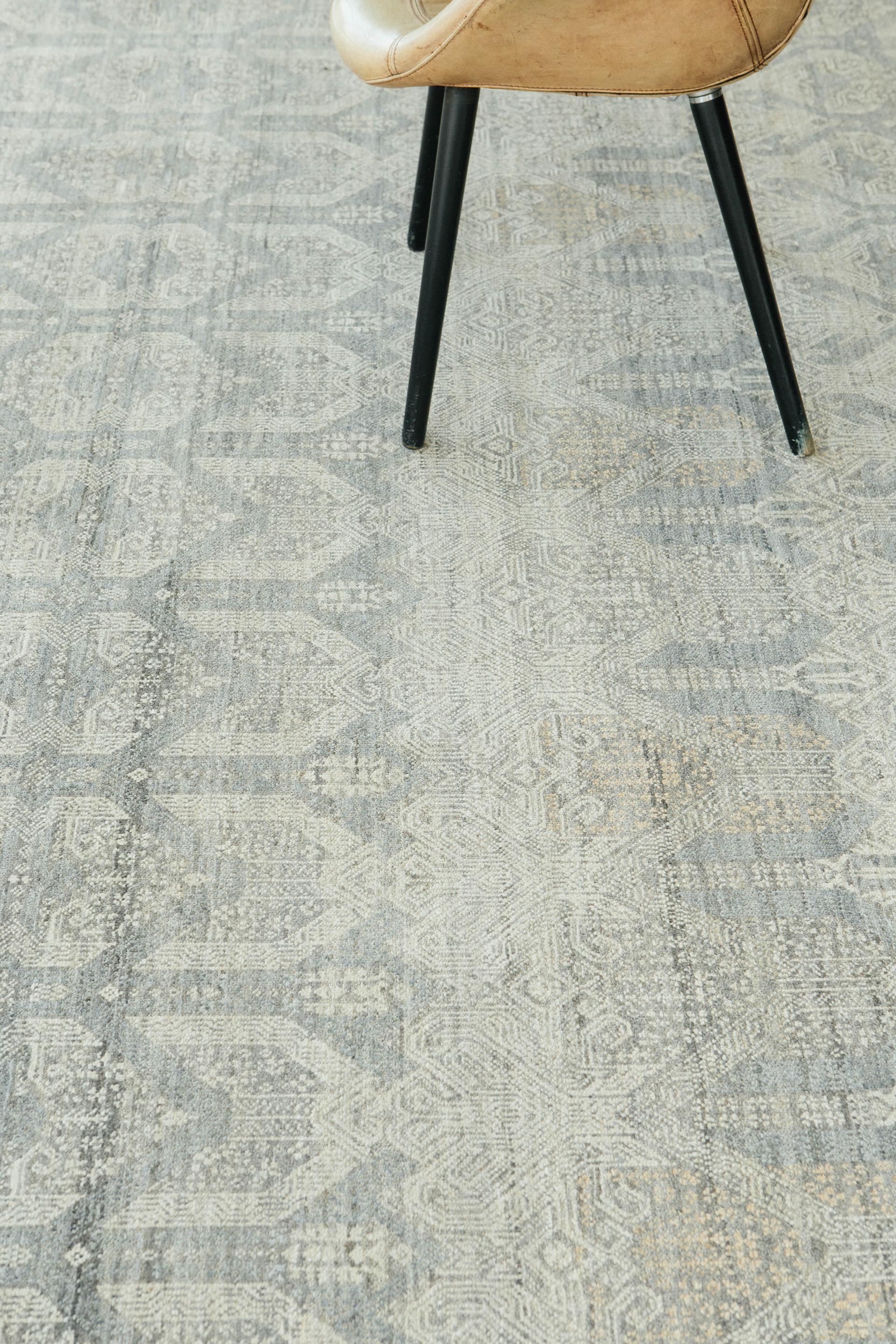 Mehraban Transitional Design Teppich Allure Dixson (Handgeknüpft) im Angebot
