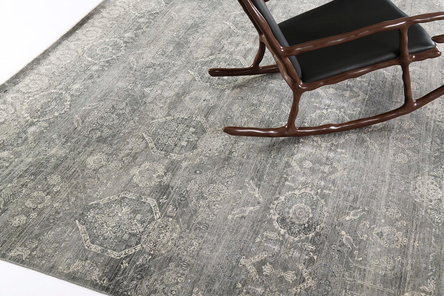 Mehraban Rugs Design Transitorio Allure Franco In condizioni Nuovo in vendita a WEST HOLLYWOOD, CA