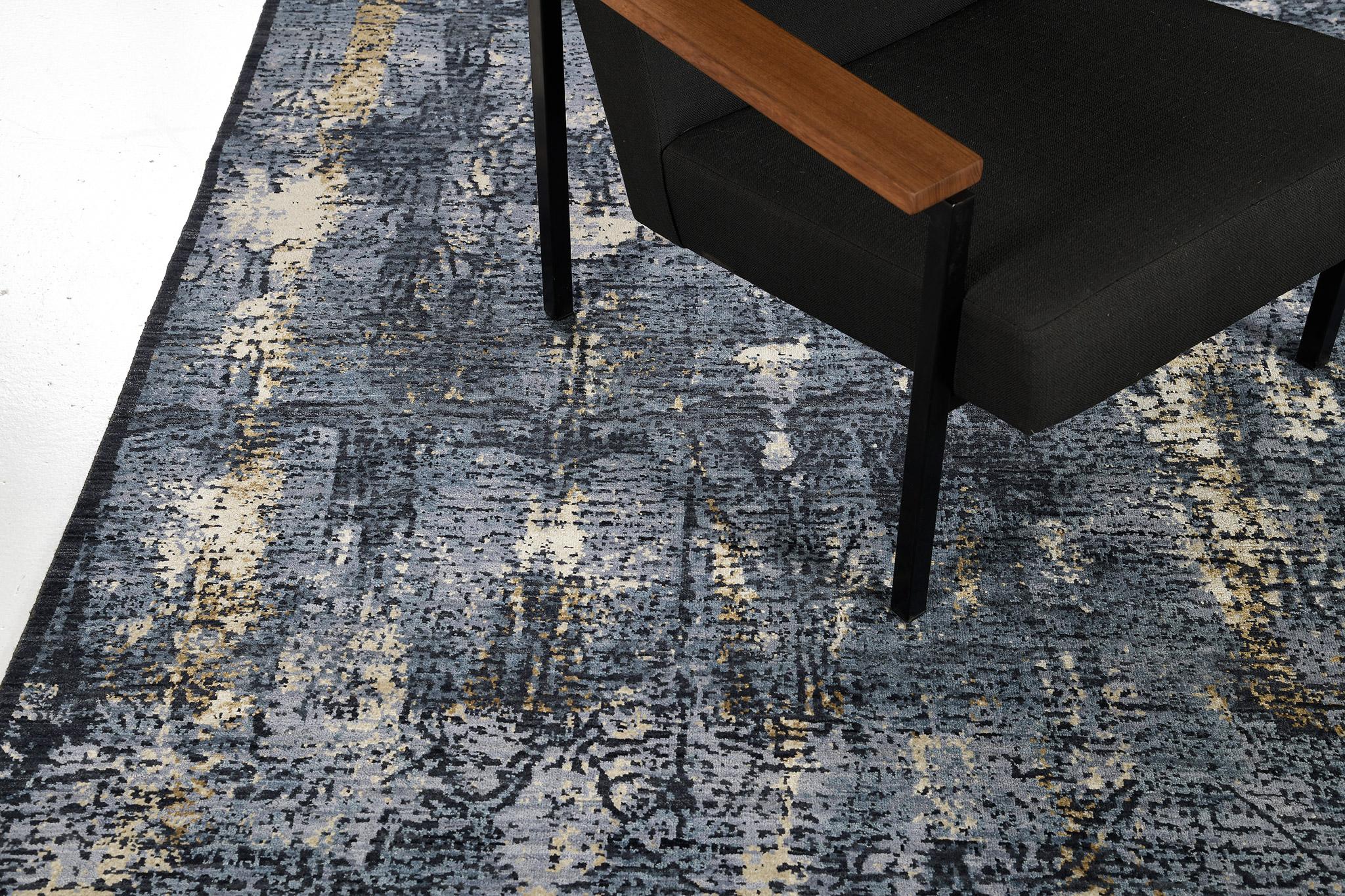 Mehraban Transitional Design Teppich Allure Serenity (Wolle) im Angebot