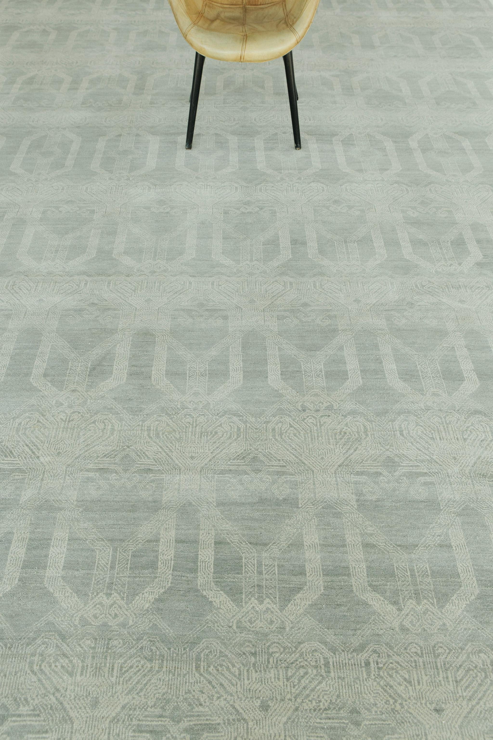 Mehraban Transitional Design Teppich Allure Van Alen (Indisch) im Angebot
