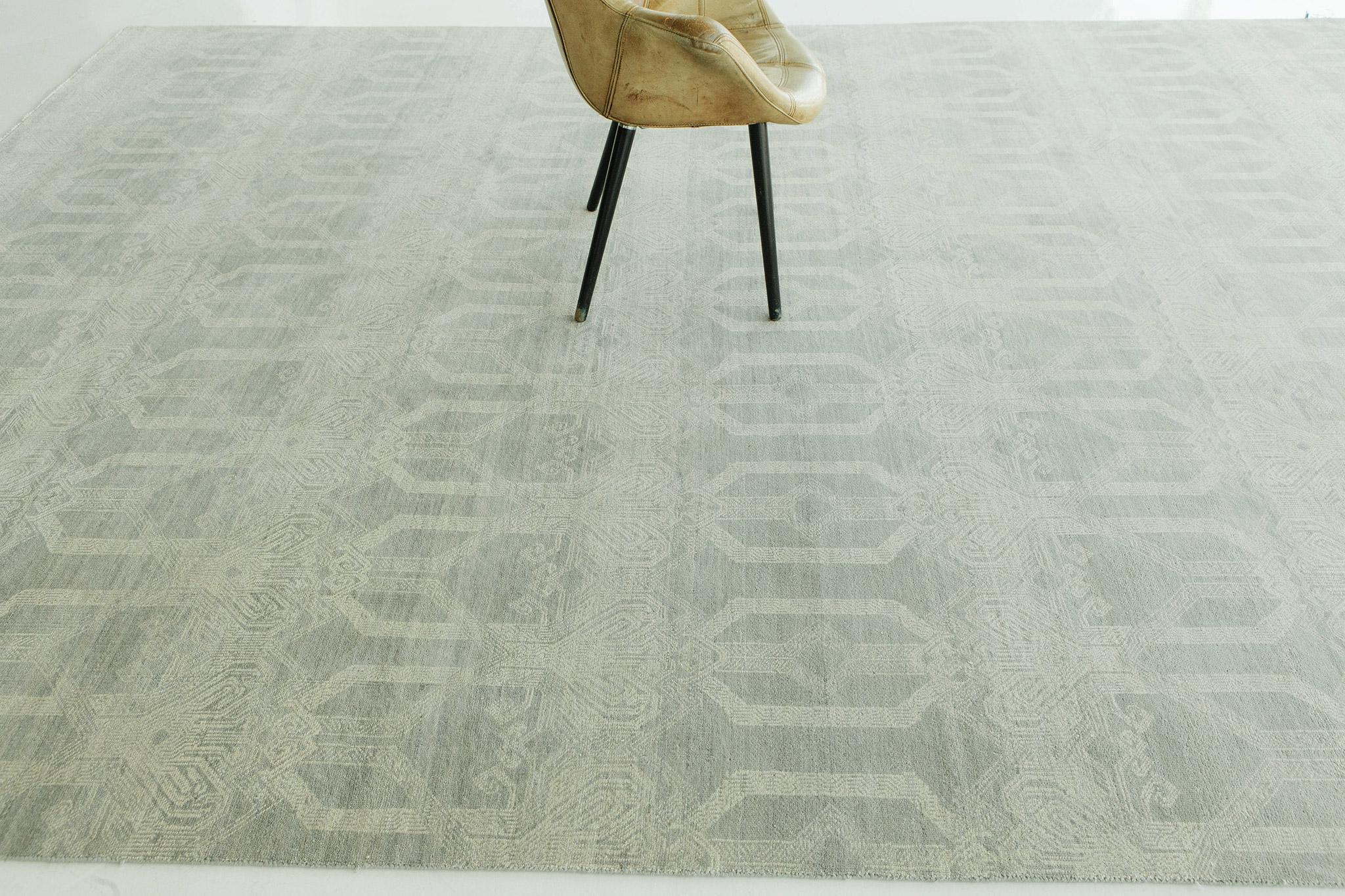 Mehraban Transitional Design Teppich Allure Van Alen (21. Jahrhundert und zeitgenössisch) im Angebot