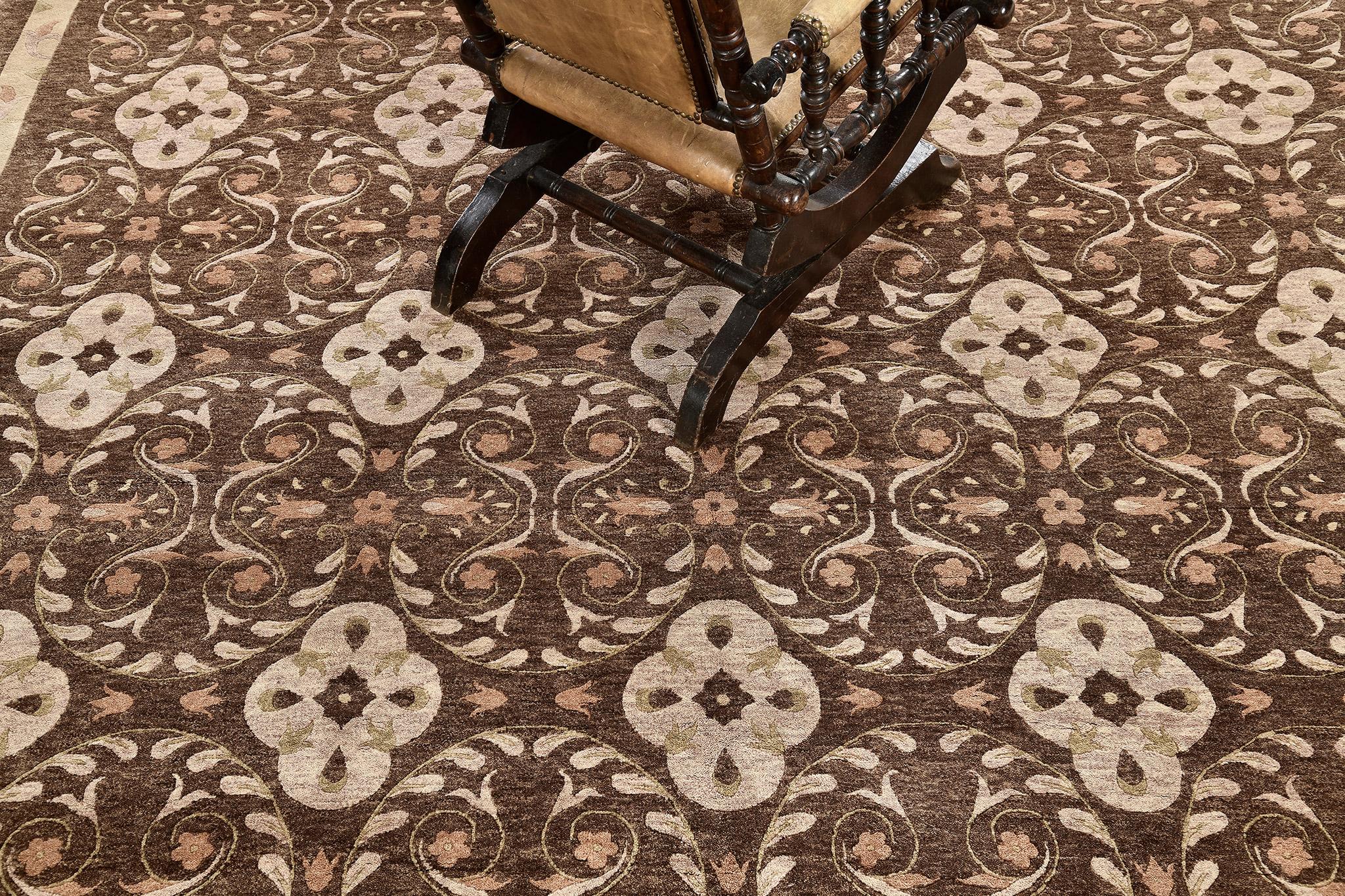 Mehraban Transitional Design Teppich (Chinesisch) im Angebot