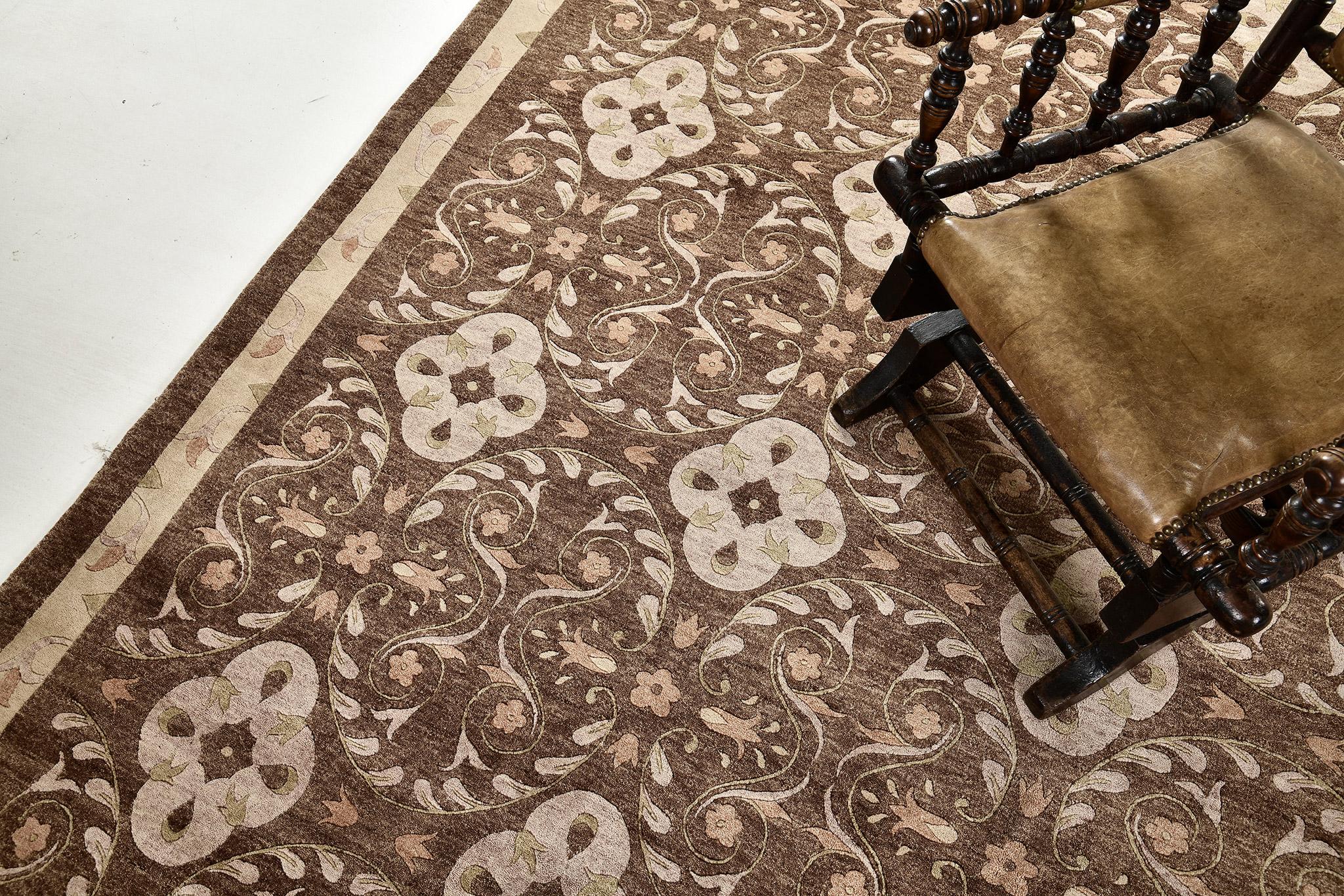 Mehraban Transitional Design Teppich im Zustand „Neu“ im Angebot in WEST HOLLYWOOD, CA