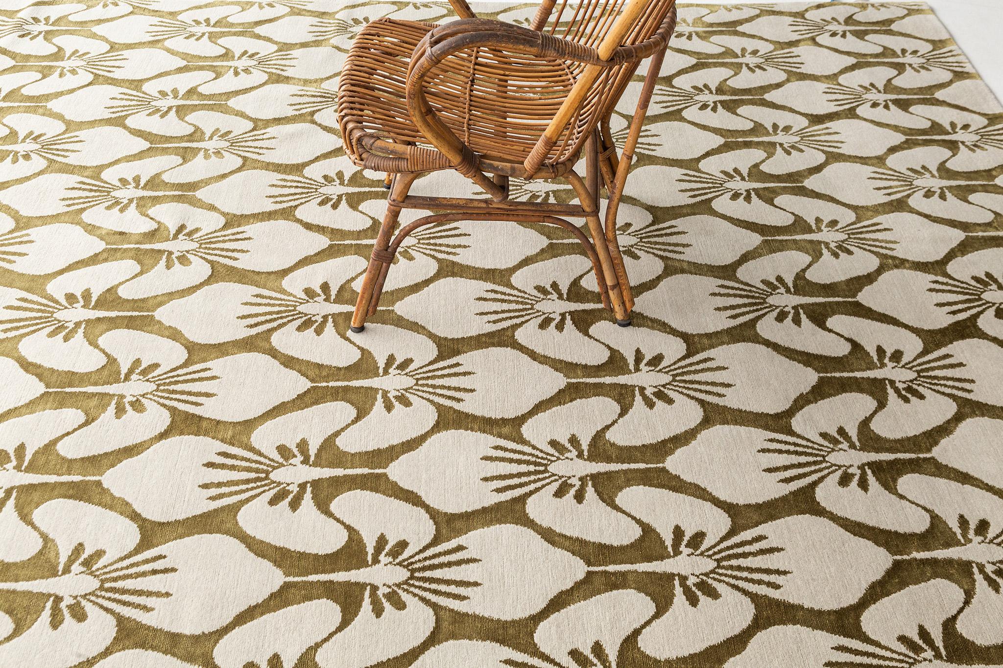 Contemporary Mehraban Transitional Design Rug M Collection Bali For Sale
