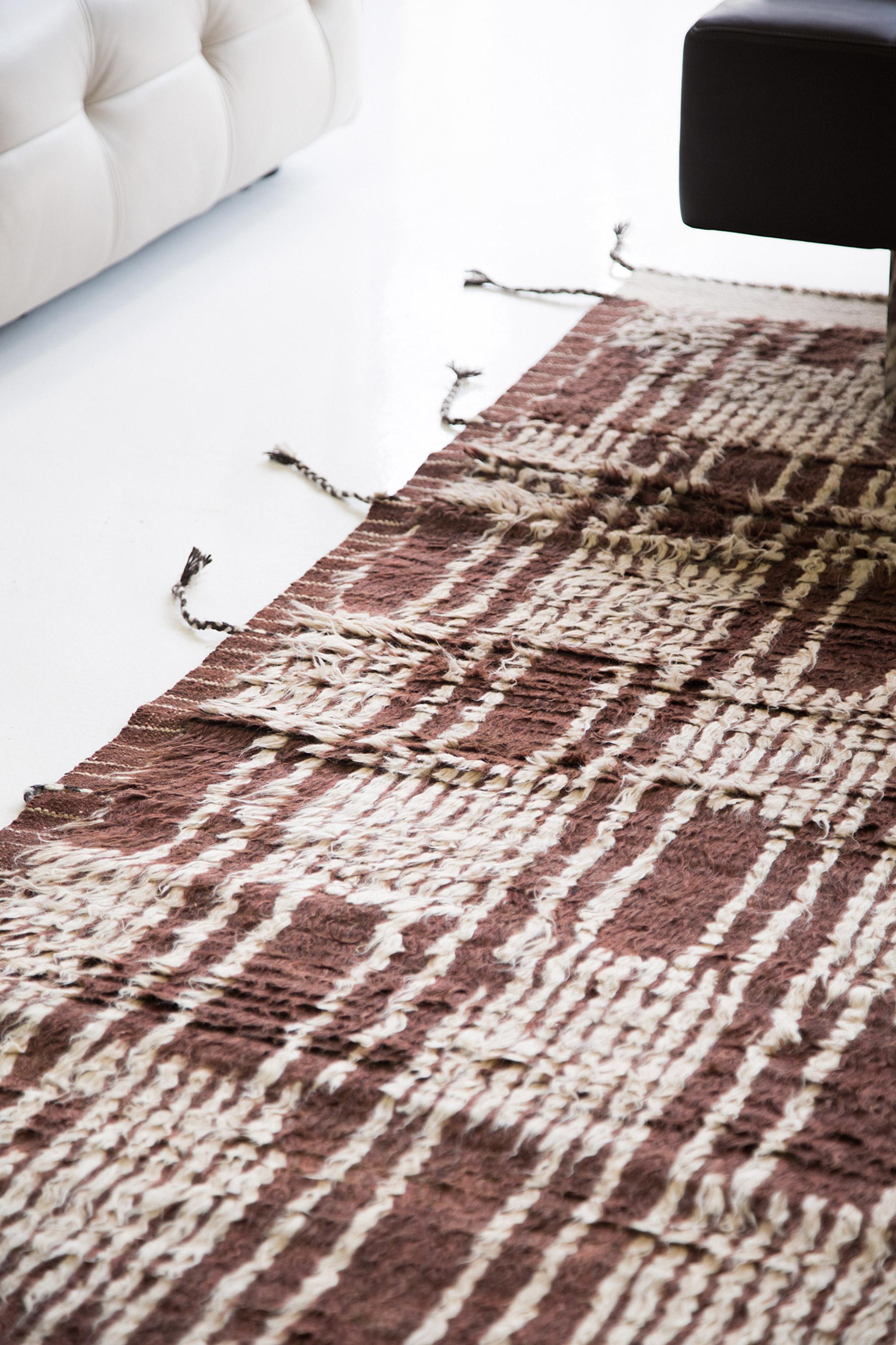 Hand-Knotted Mehraban Vendavales, Haute Bohemian