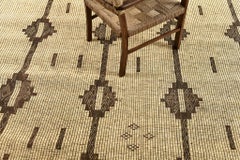 Tappetino Tuareg africano vintage Mehraban