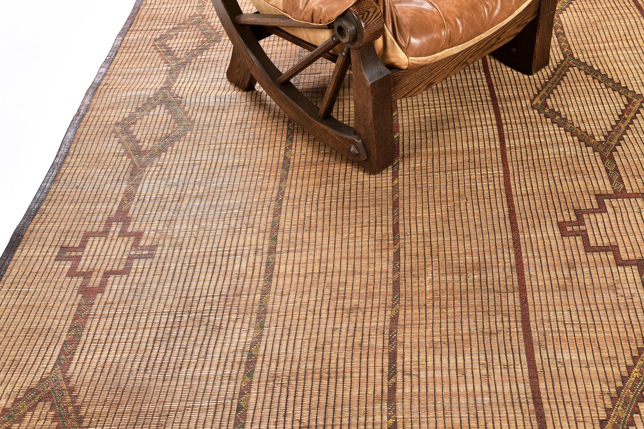 Mehraban Vintage Afrikanischer Tuareg-Teppich im Zustand „Gut“ im Angebot in WEST HOLLYWOOD, CA