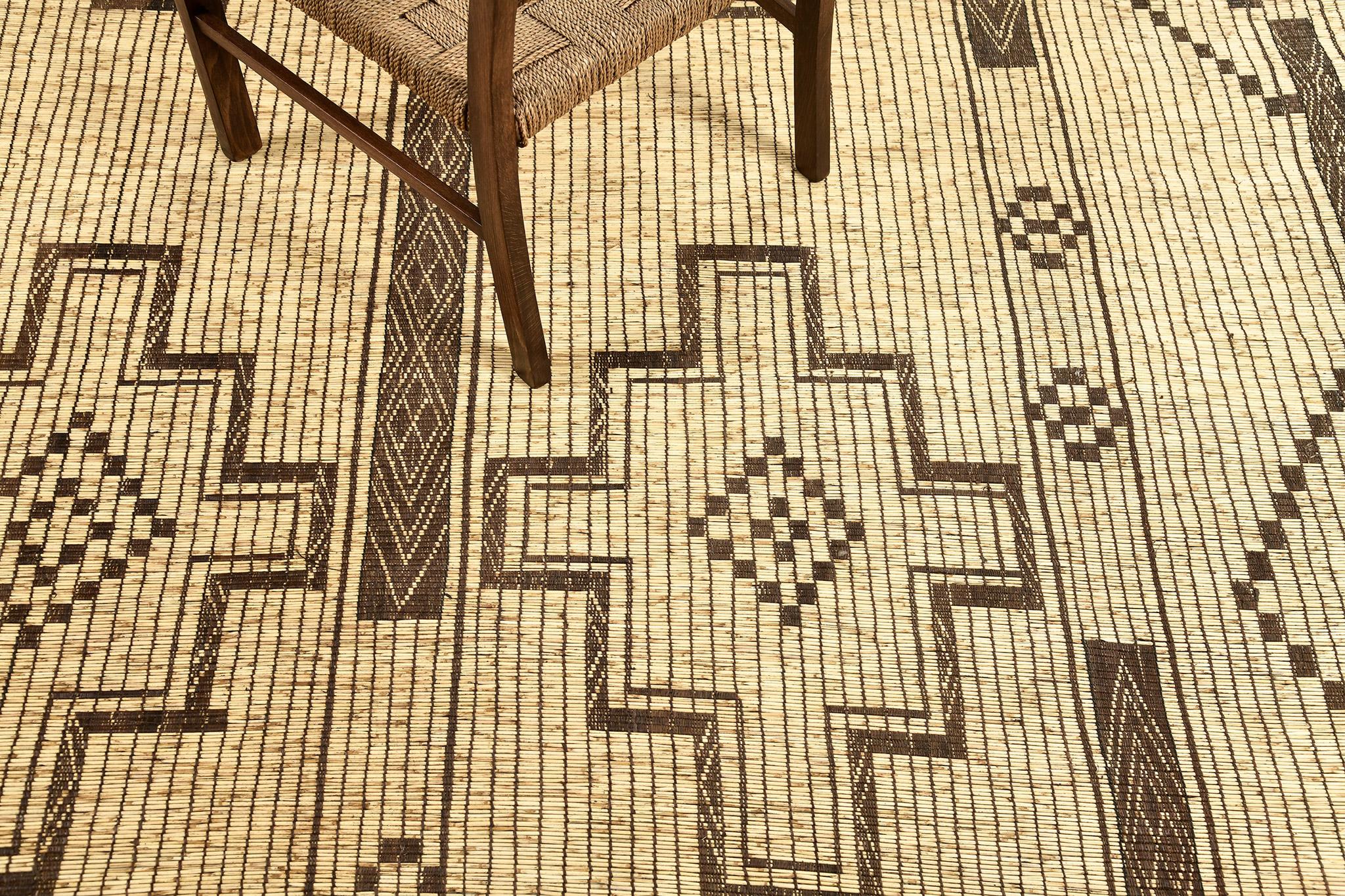 Estera Tuareg Africana Vintage Mehraban en venta 2