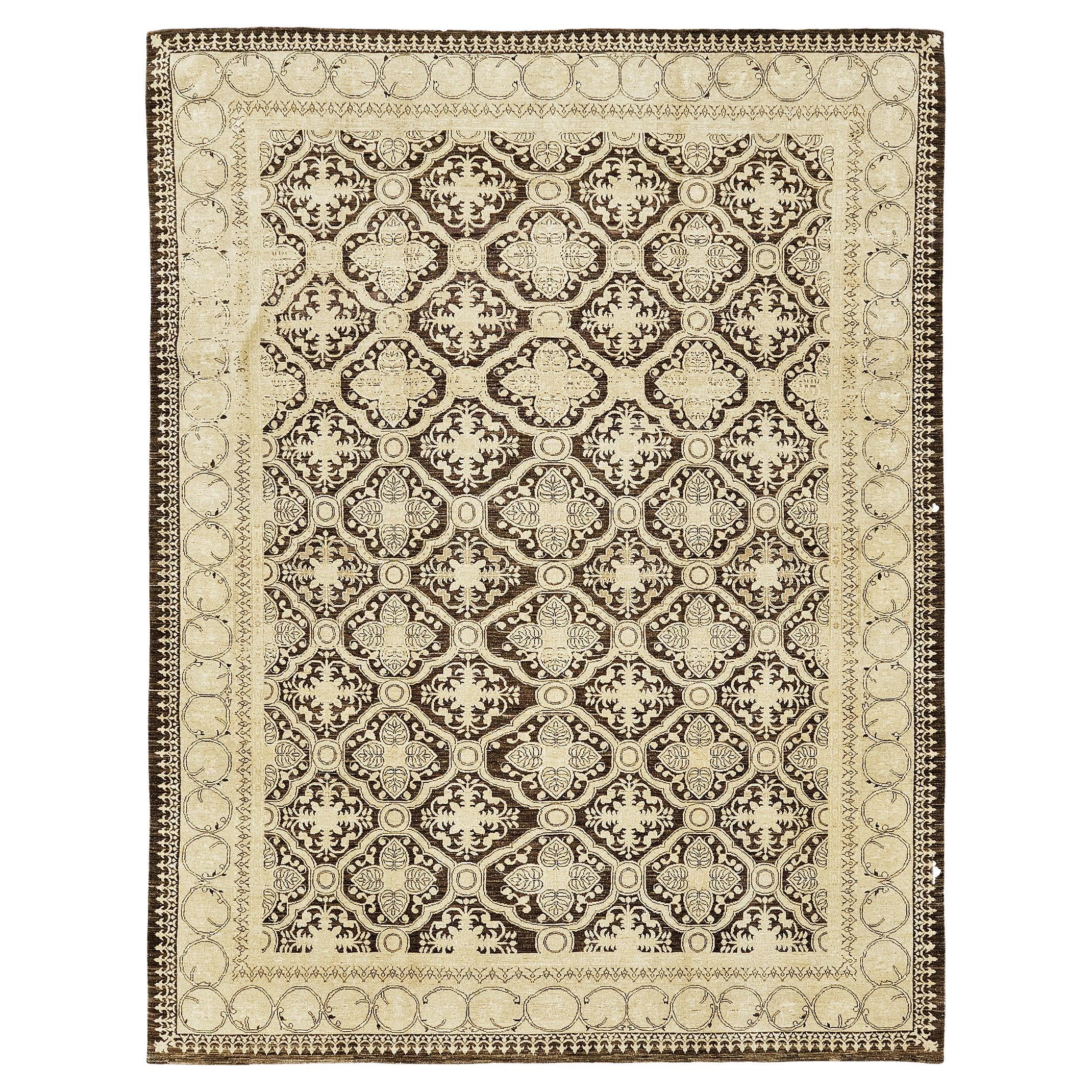 Mehraban Vintage Arts and Crafts Style Revival Rug