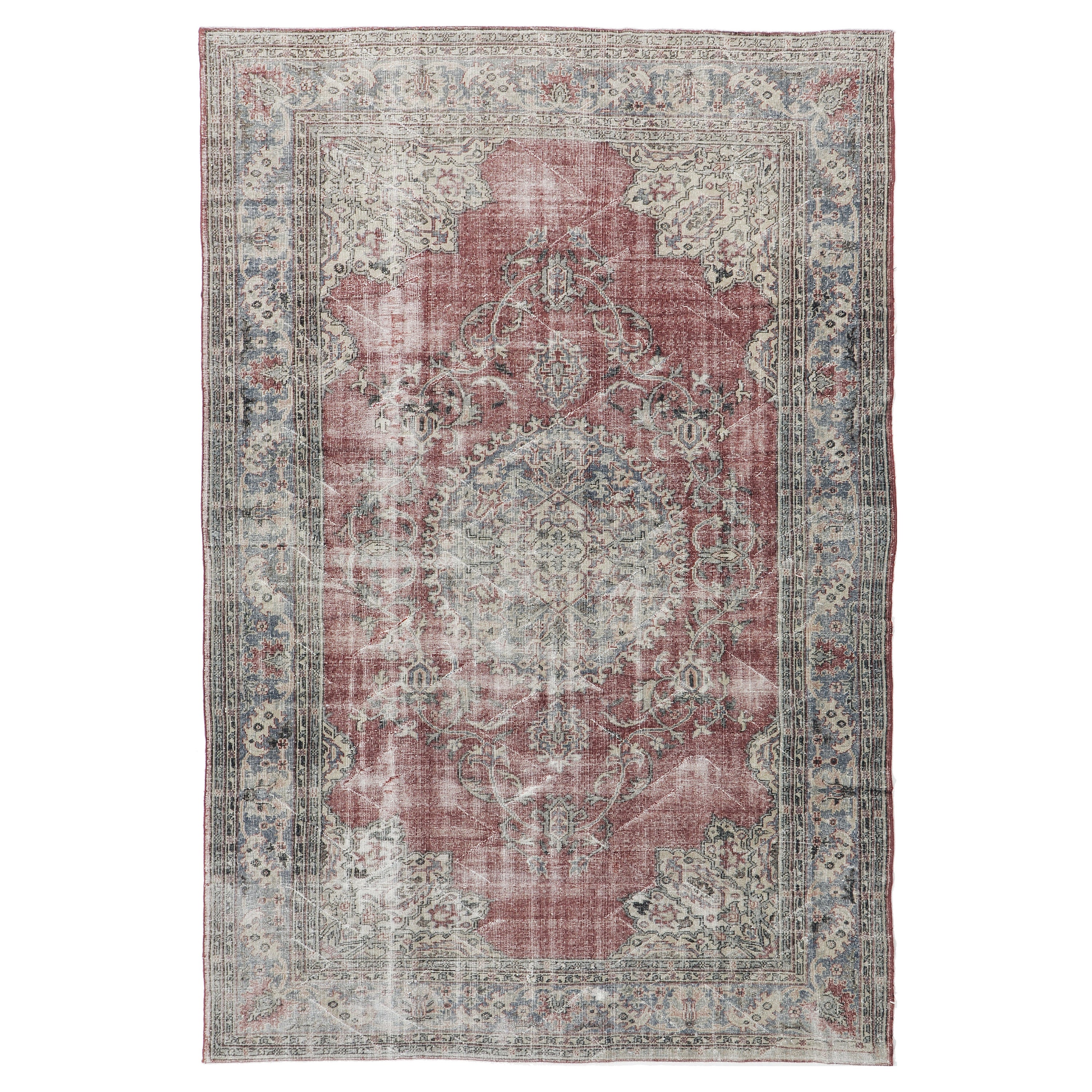 Mehraban Rugs Vintage Distressed